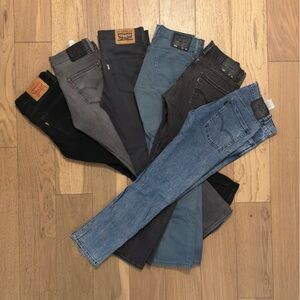 6 Levi’s Jeans variety Package